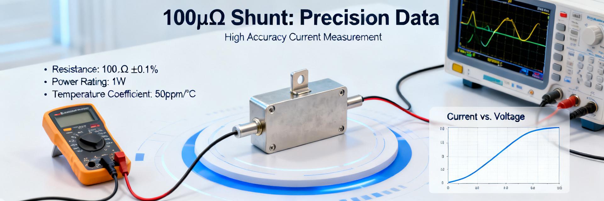 100µΩ Shunt Datasheet: Measured Specs & Tolerances